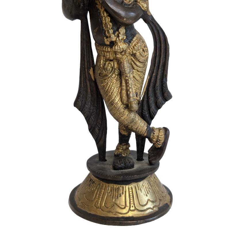Krishna-Dekoration aus Bronze
Krishna-Dekoration für Zuhause in Bronze
Krishna