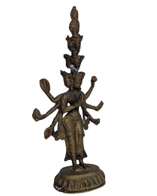 Bodhisattva des Mitgefühls, Bronze, asiatische Altertümer