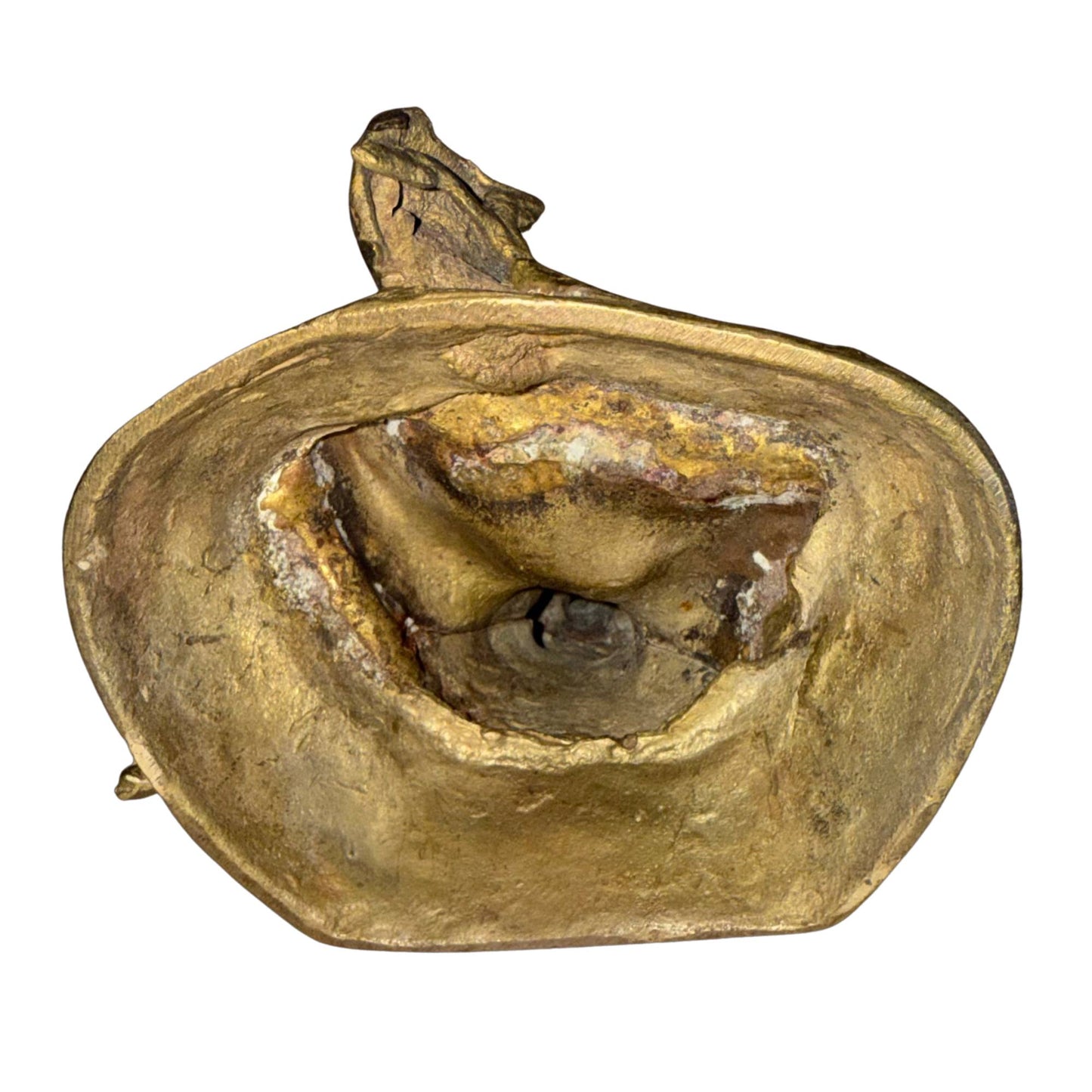 Sammlerstück Tara, massive, vergoldete Bronze
