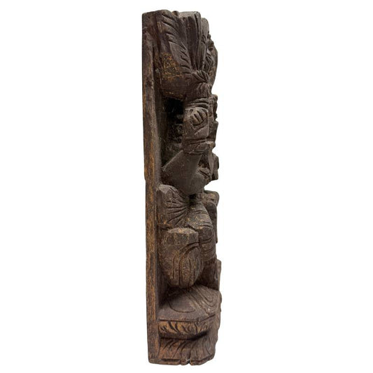 Holzrelief eines Parvati-Tempels aus Südindien