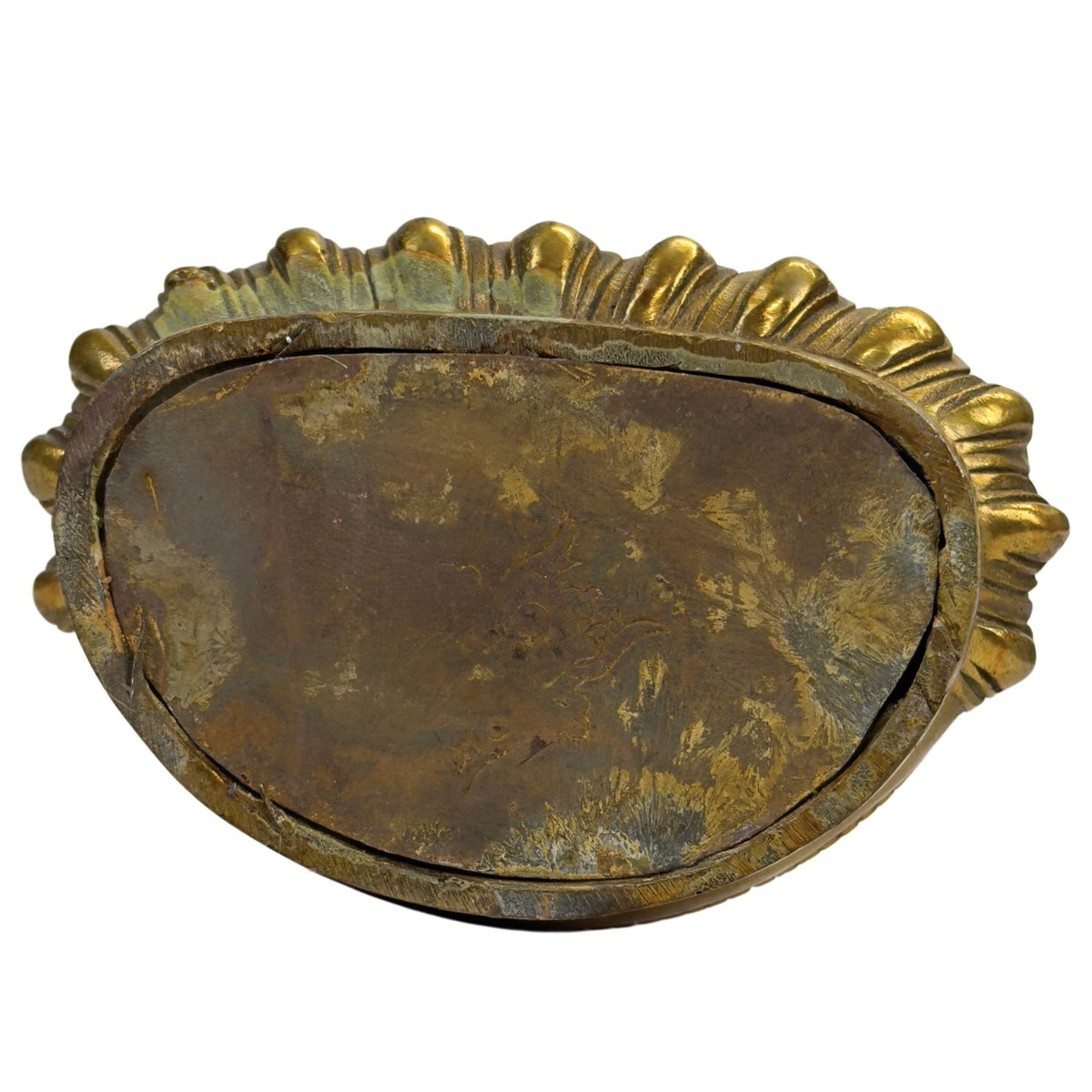 Vergoldeter Bronze-Buddha in Bhumisparsha-Mudra – Ansicht 11