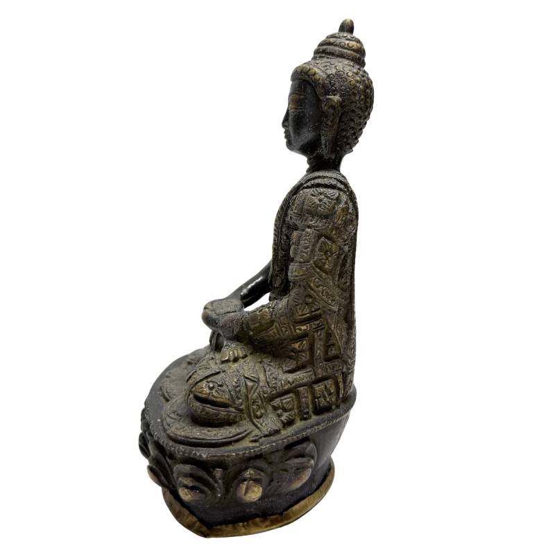 Newar-Buddhas, feuervergoldet, als Ehepaar im Patan-Stil