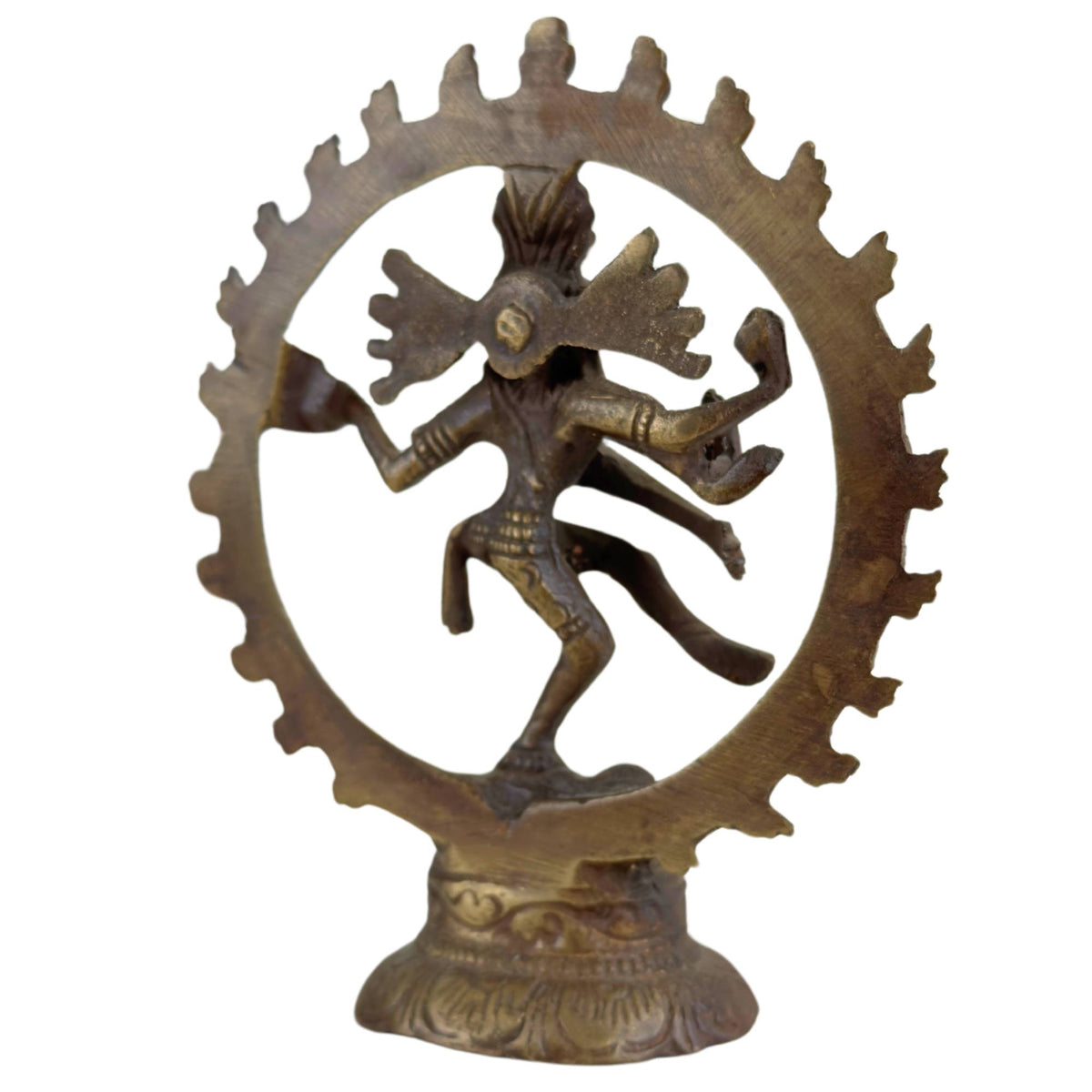 Set of three bronze Shiva Nataraja figures from India – view 12