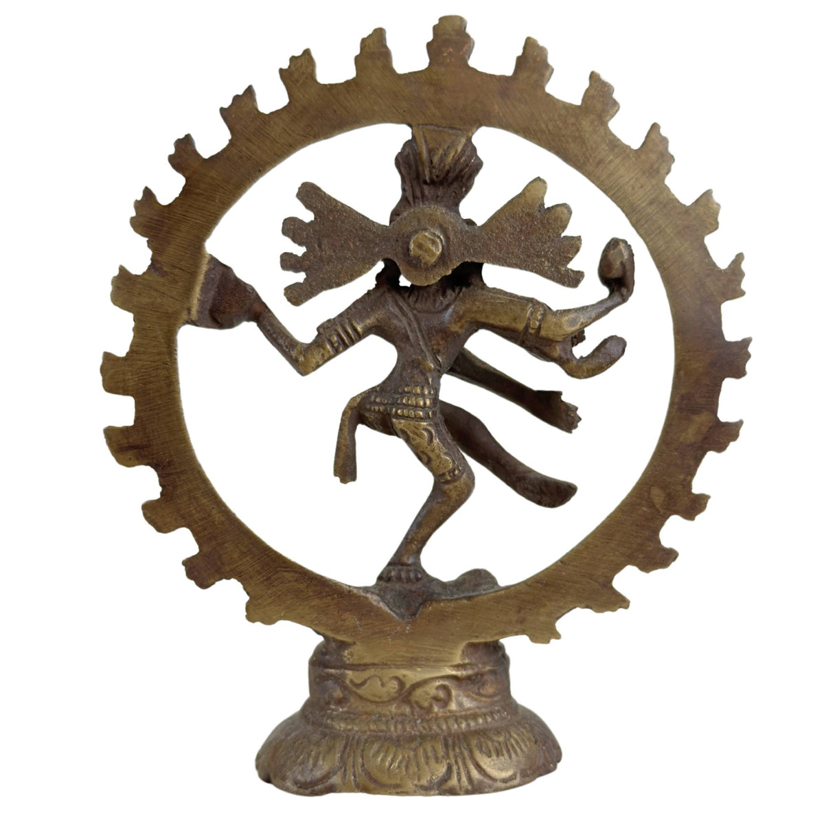 Set of three bronze Shiva Nataraja figures from India – view 13