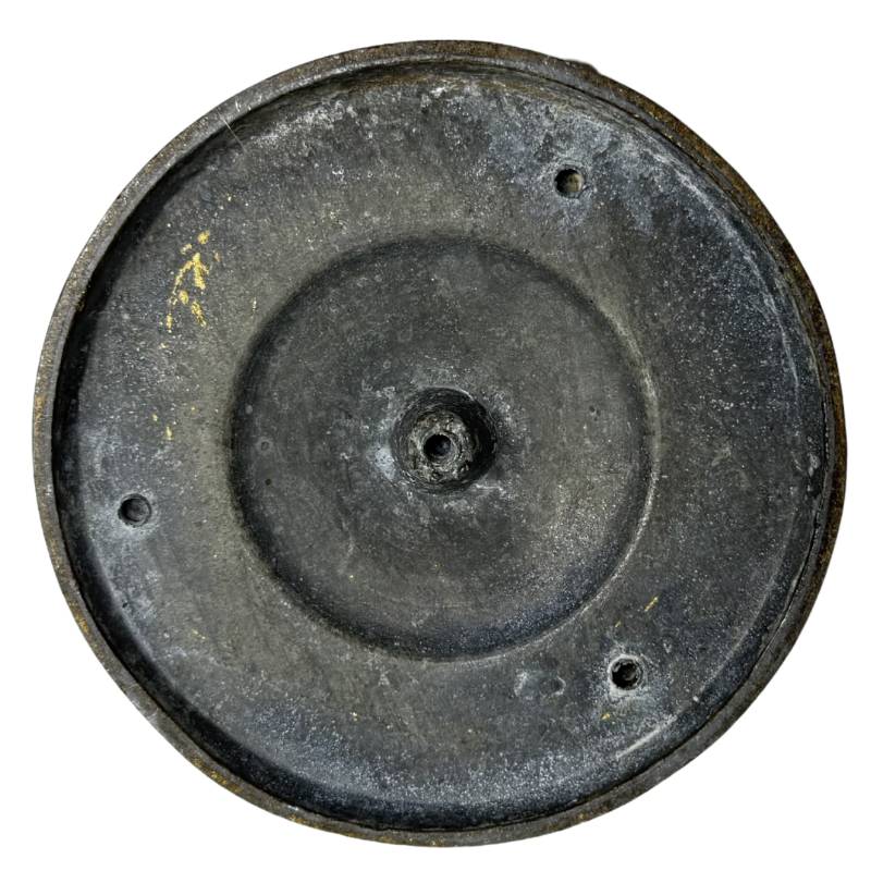 Antike französische Tischgarnitur aus Bronze mit Spiegel – Detail