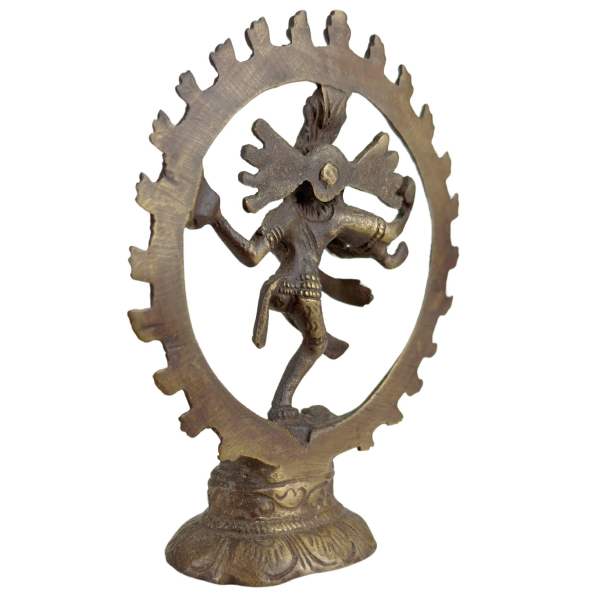 Set of three bronze Shiva Nataraja figures from India – view 14