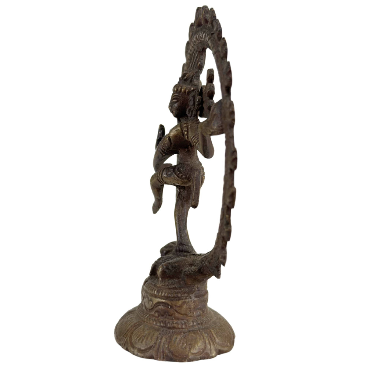Set of three bronze Shiva Nataraja figures from India – view 15