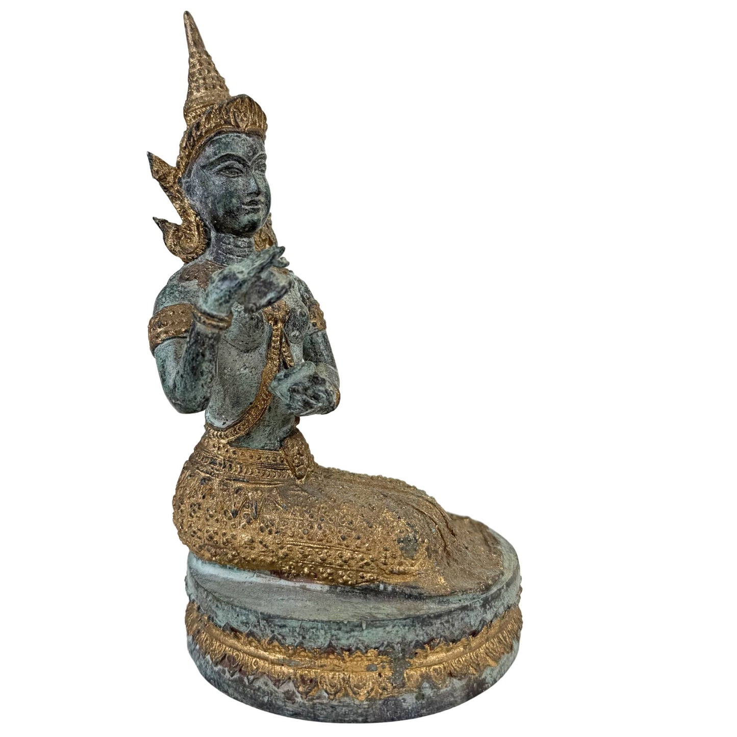 Bronzene thailändische Tempelkunst, vier Statuen


Trinität aus Bronze, bestehend aus vier Statuen


T