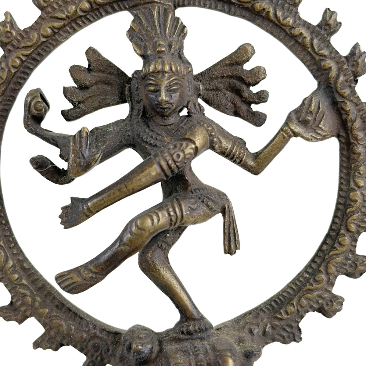 Set of three bronze Shiva Nataraja figures from India – view 17