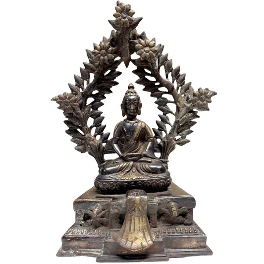 Antike Bronzestatue aus dem Himalaya
