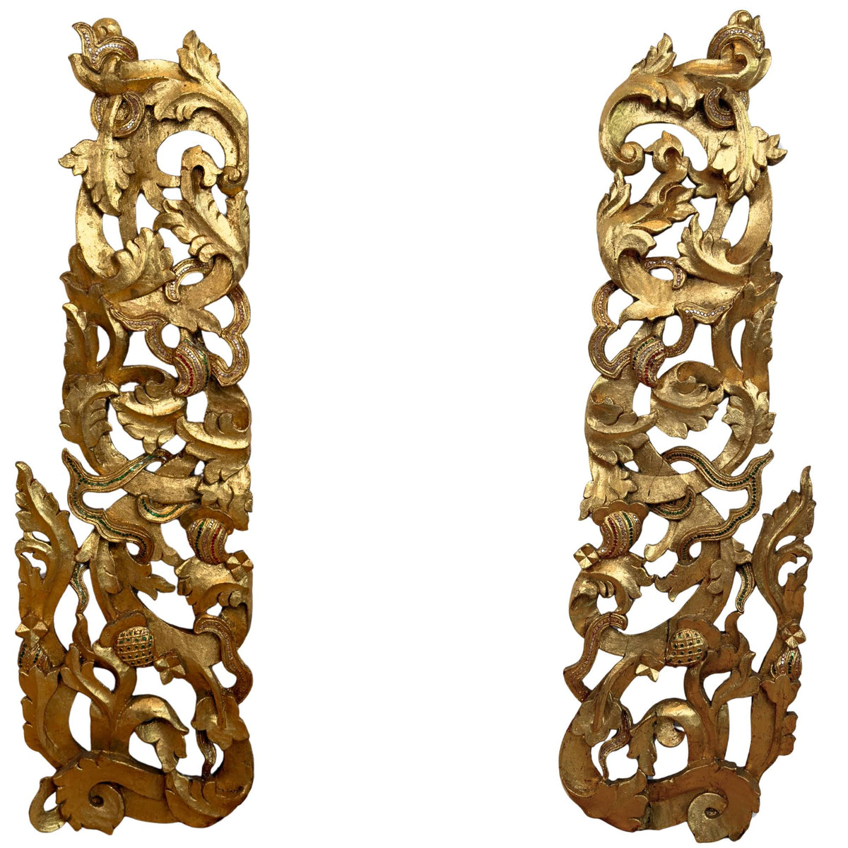 Monumentales birmanisches Tempelgiebel-Ensemble im Mandalay-Stil – Ansicht 5