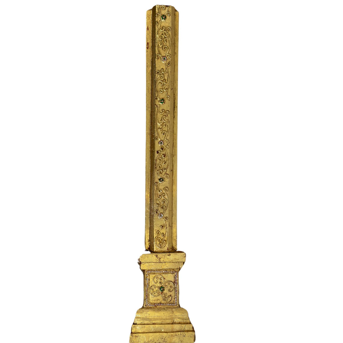 Monumentales birmanisches Tempelgiebel-Ensemble im Mandalay-Stil – Ansicht 4