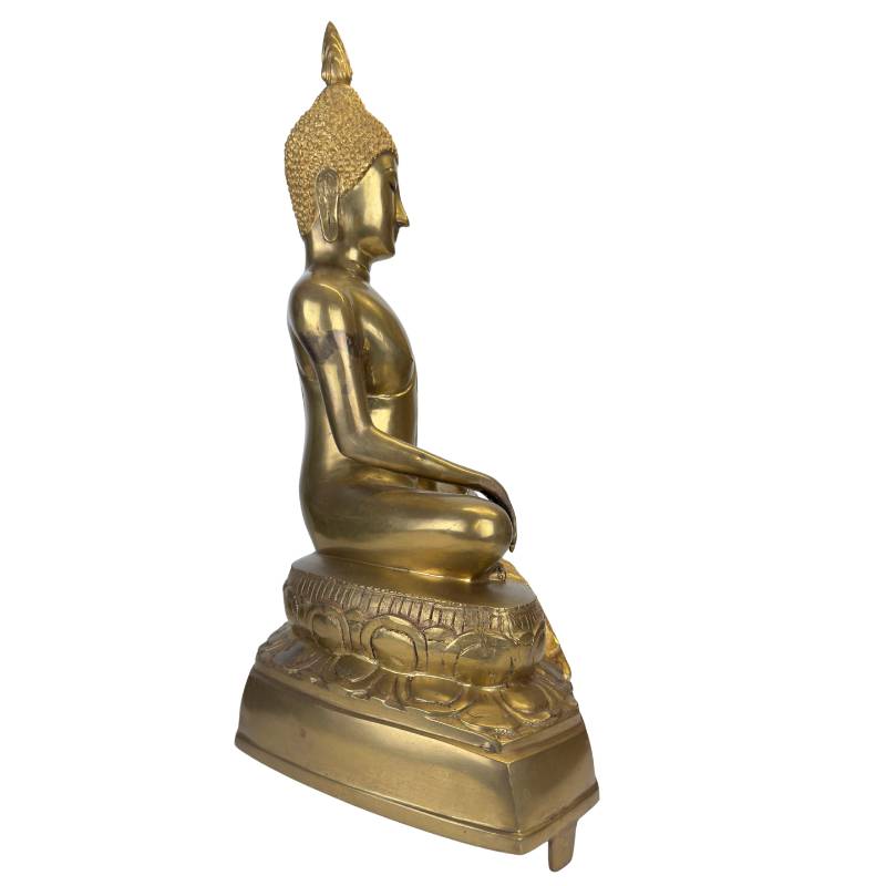 Forensische Untersuchung einer historischen thailändischen Buddha-Statue durch 1stBuddha.