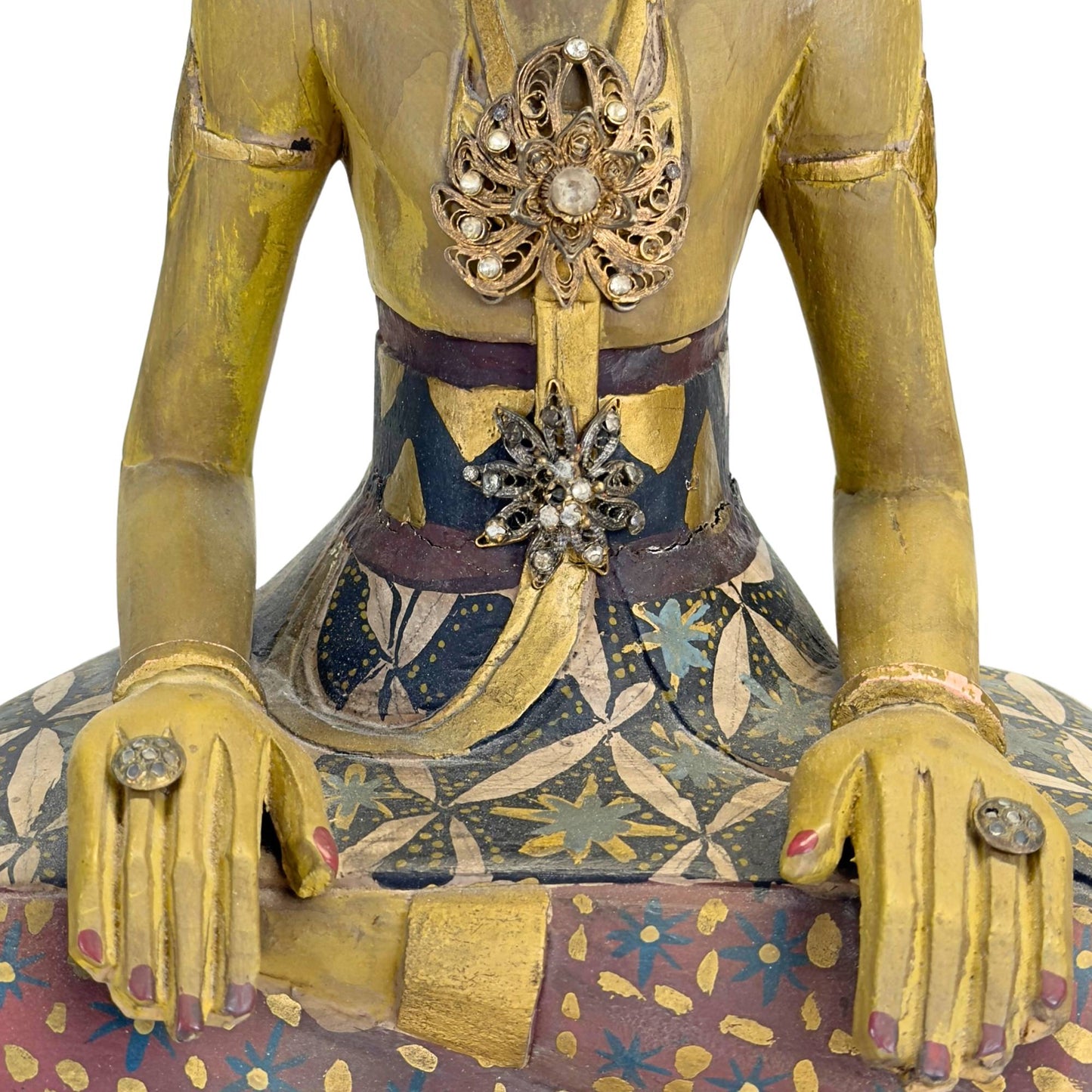 Exklusives Set javanischer Loro Blonyo-Statuen aus der 1stBuddha-Kollektion.