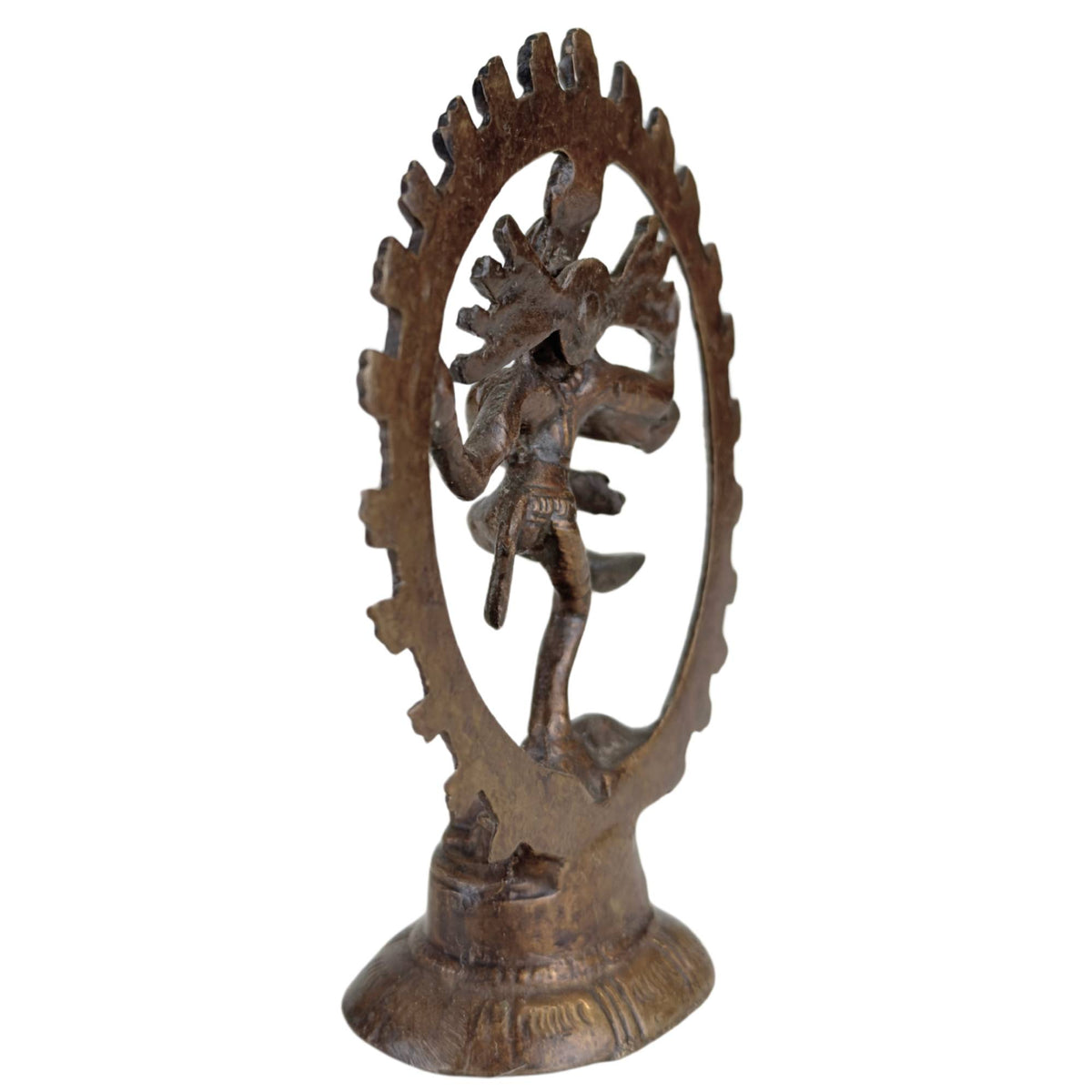 Set of three bronze Shiva Nataraja figures from India – view 23