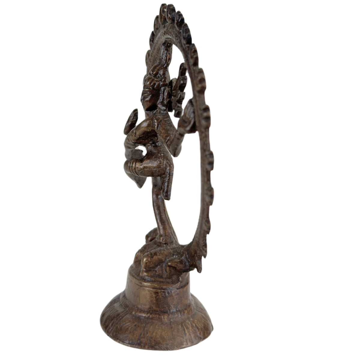 Set of three bronze Shiva Nataraja figures from India – view 24
