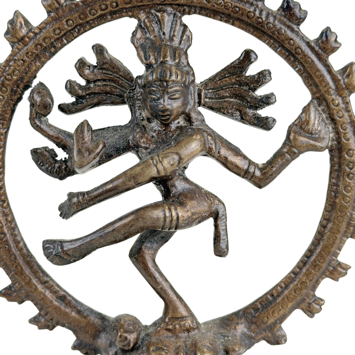 Set of three bronze Shiva Nataraja figures from India – view 26