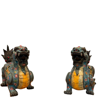 Antike Pixiu Foo‑Hunde