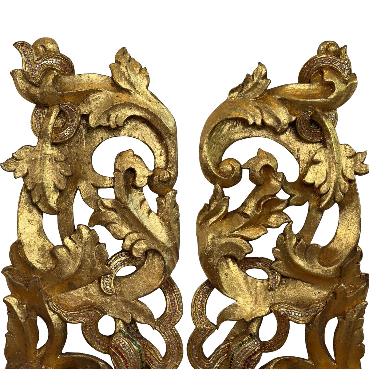 Monumentales birmanisches Tempelgiebel-Ensemble im Mandalay-Stil – Ansicht 7