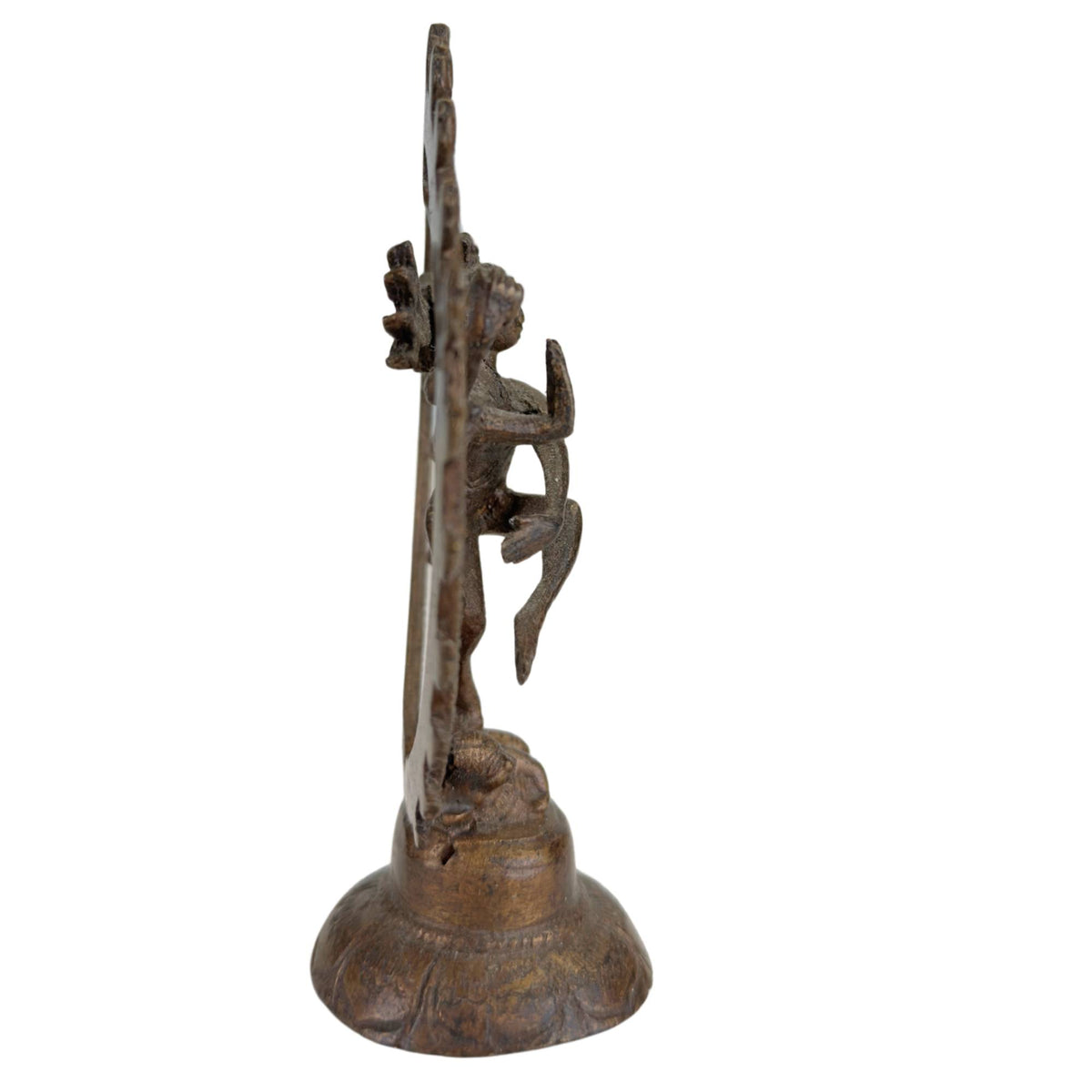 Set of three bronze Shiva Nataraja figures from India – view 2