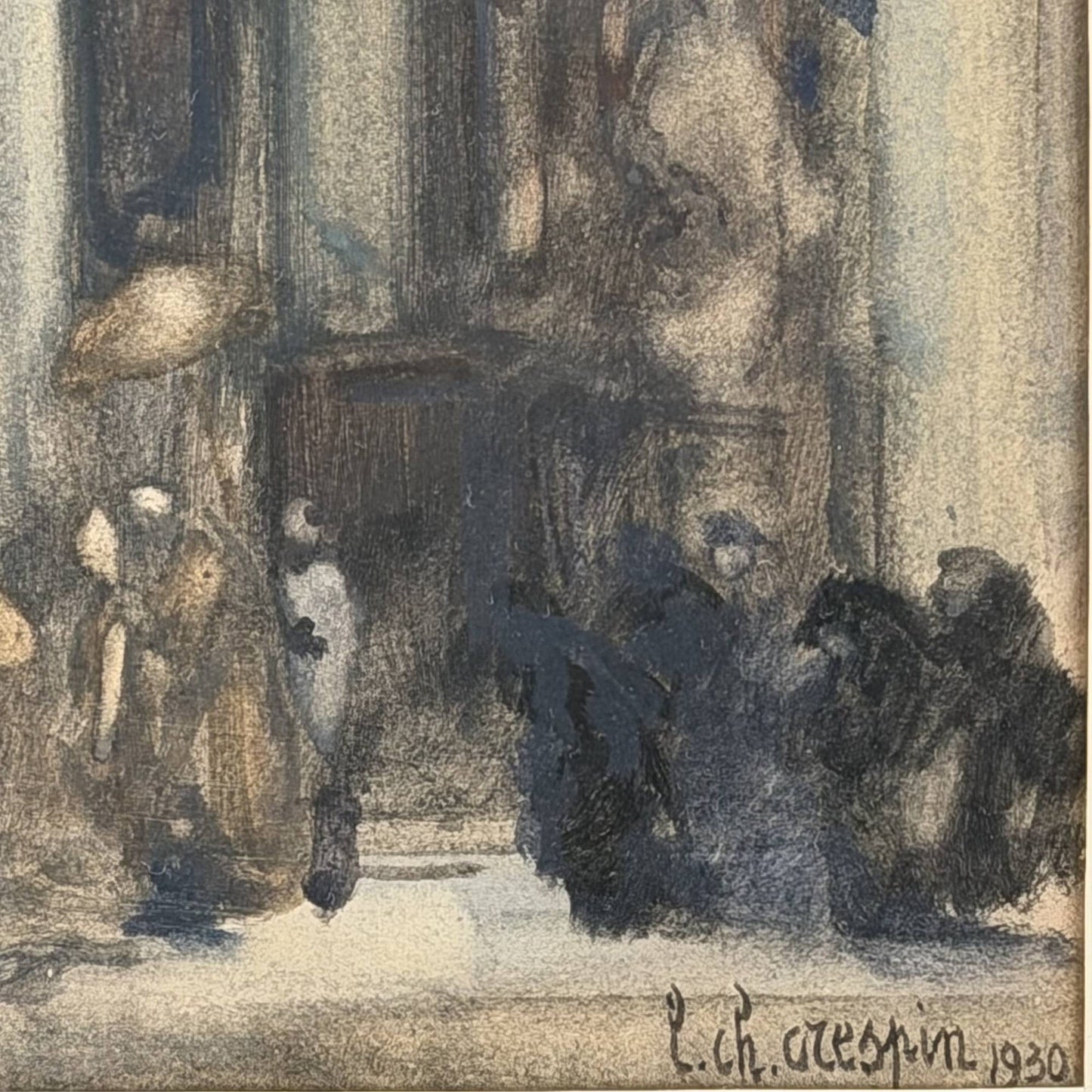 Kunstwerke von Louis-Charles Crespin im Kircheninneren

