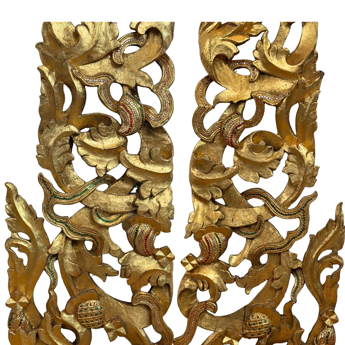 Monumentales birmanisches Tempelgiebel-Ensemble im Mandalay-Stil – Ansicht 9