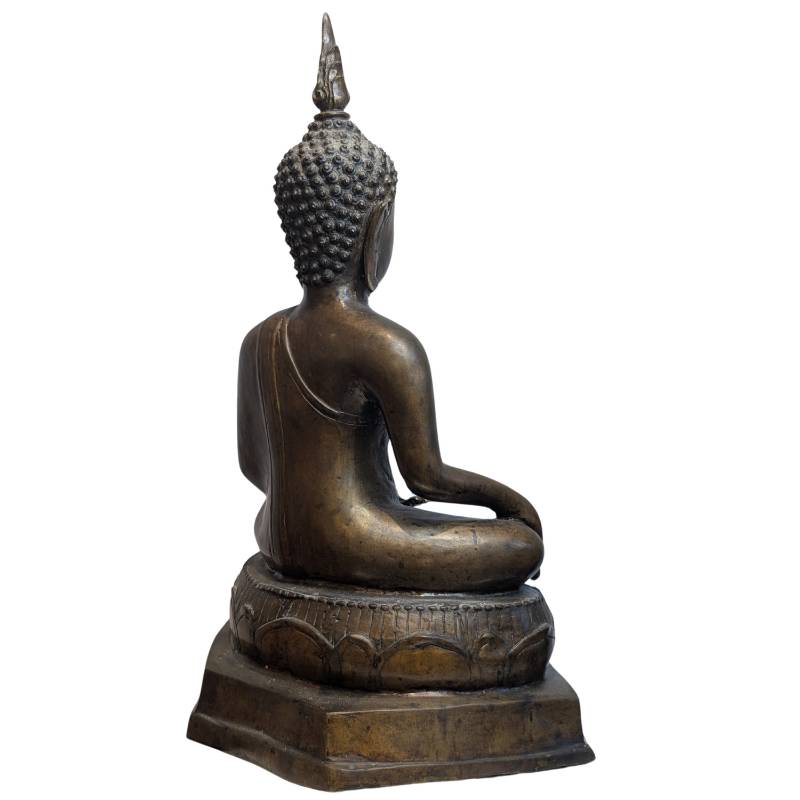 Antike Buddha-Statue aus Bronze
...