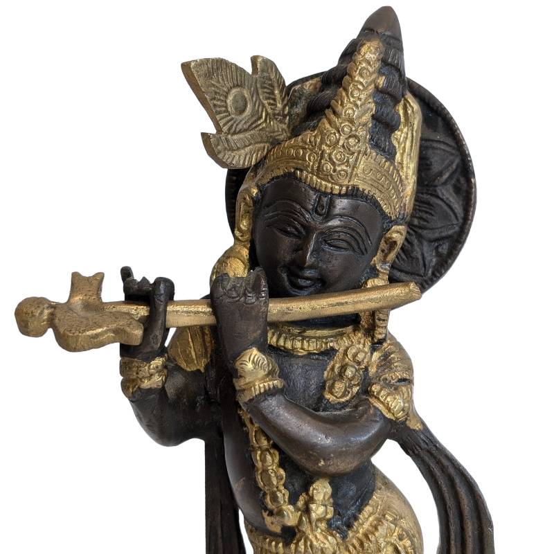 Hochwertige Krishna-Statue aus Bronze


Echte Krishna-Statue aus Bronze
