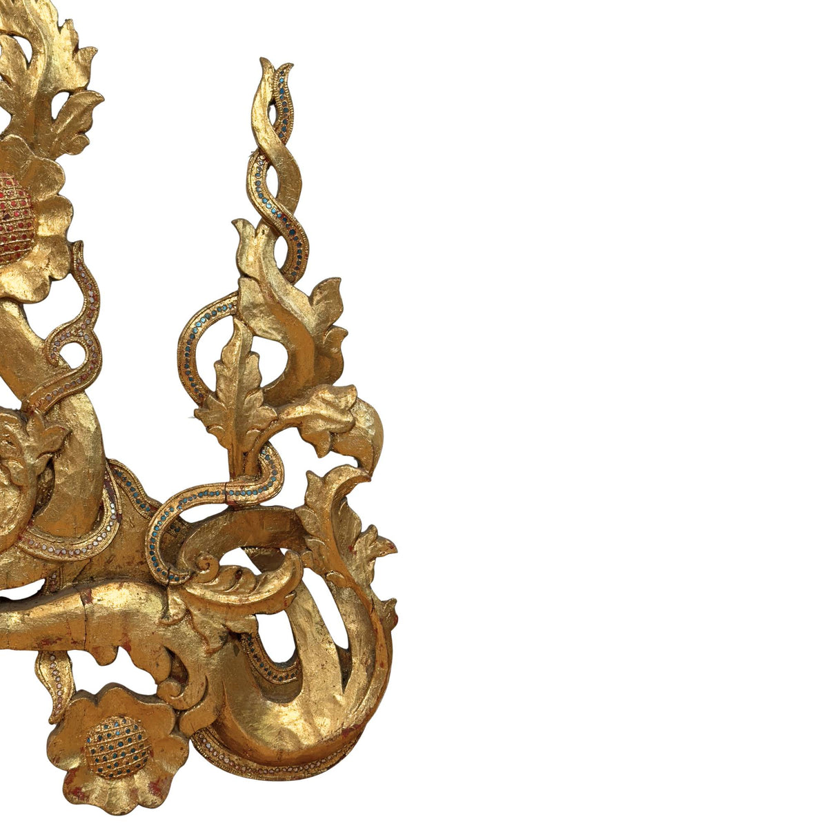 Monumentales birmanisches Tempelgiebel-Ensemble im Mandalay-Stil – Ansicht 15