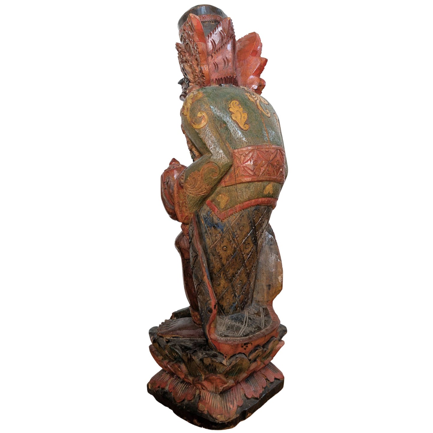 Vintage Rishi-Figur aus Holz
...