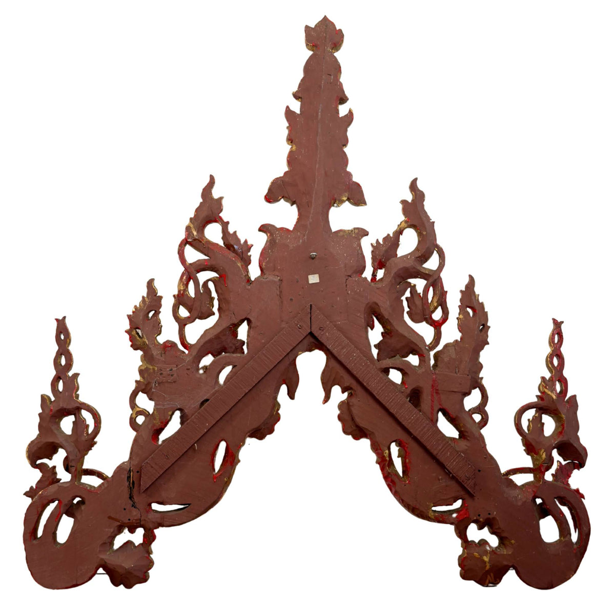 Monumentales birmanisches Tempelgiebel-Ensemble im Mandalay-Stil – Ansicht 16