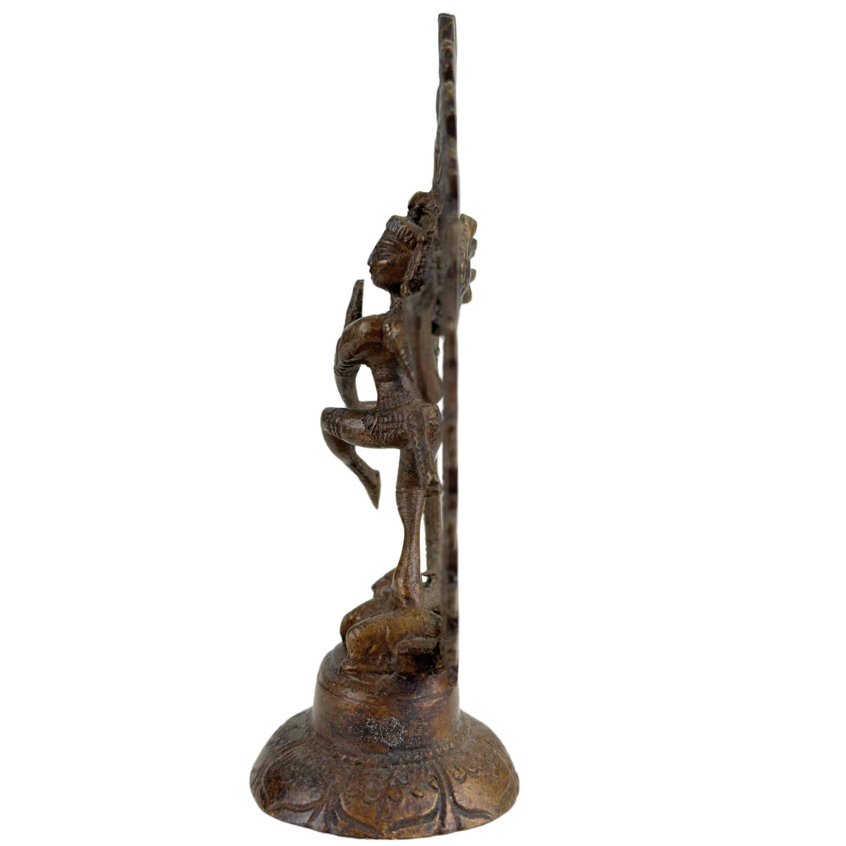 Set of three bronze Shiva Nataraja figures from India – view 6