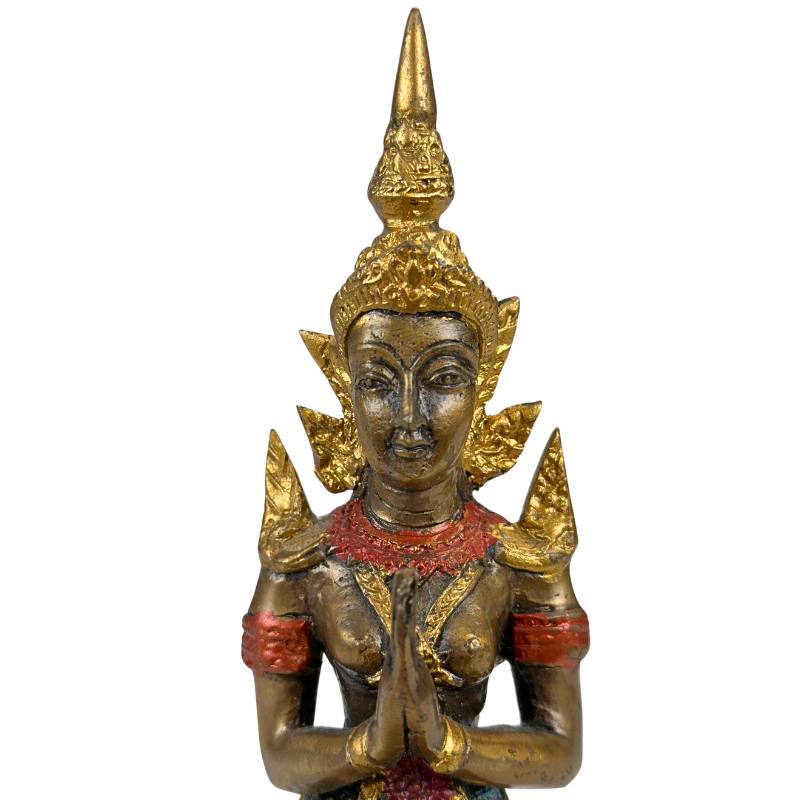 Vergoldete thailändische Tempelwächterfigur
...