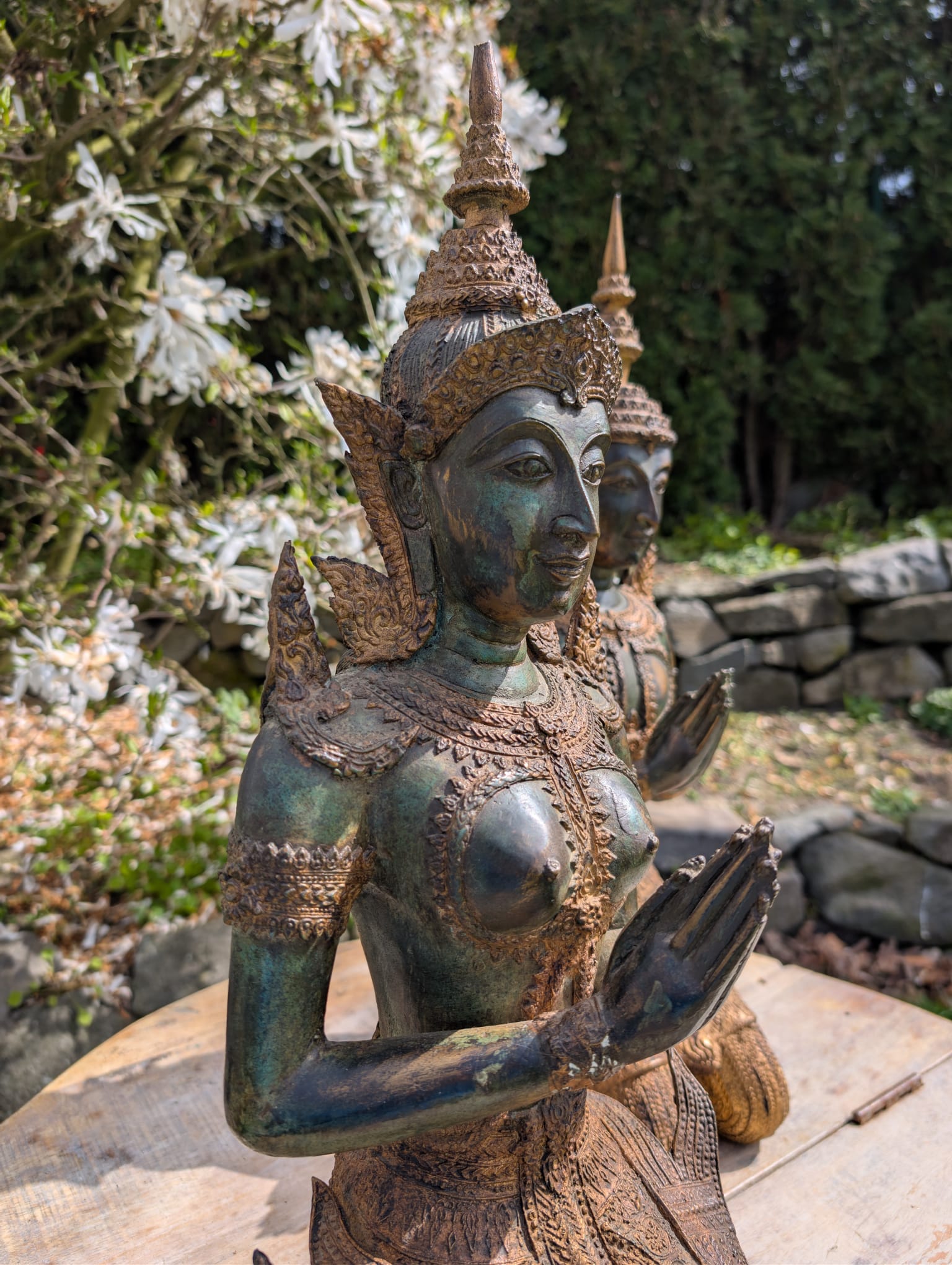 Tempelwächterfiguren aus Bronze aus Thailand


Tempelwächterfiguren aus Thailand