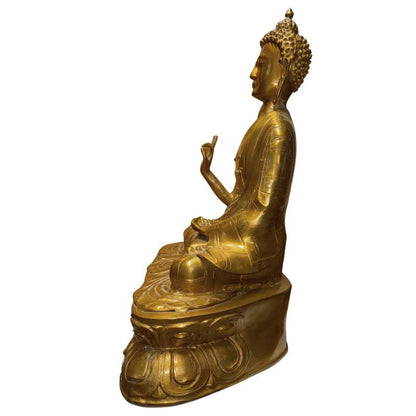 Abhaya Mudra Buddha‑Statue für spirituellen Schutz, Sicherheit und Angstlinderung