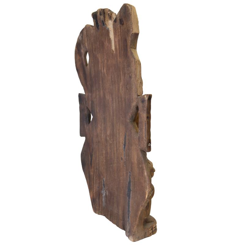 Afrikanische Holzskulptur – Symbolik von Mutter und Kind