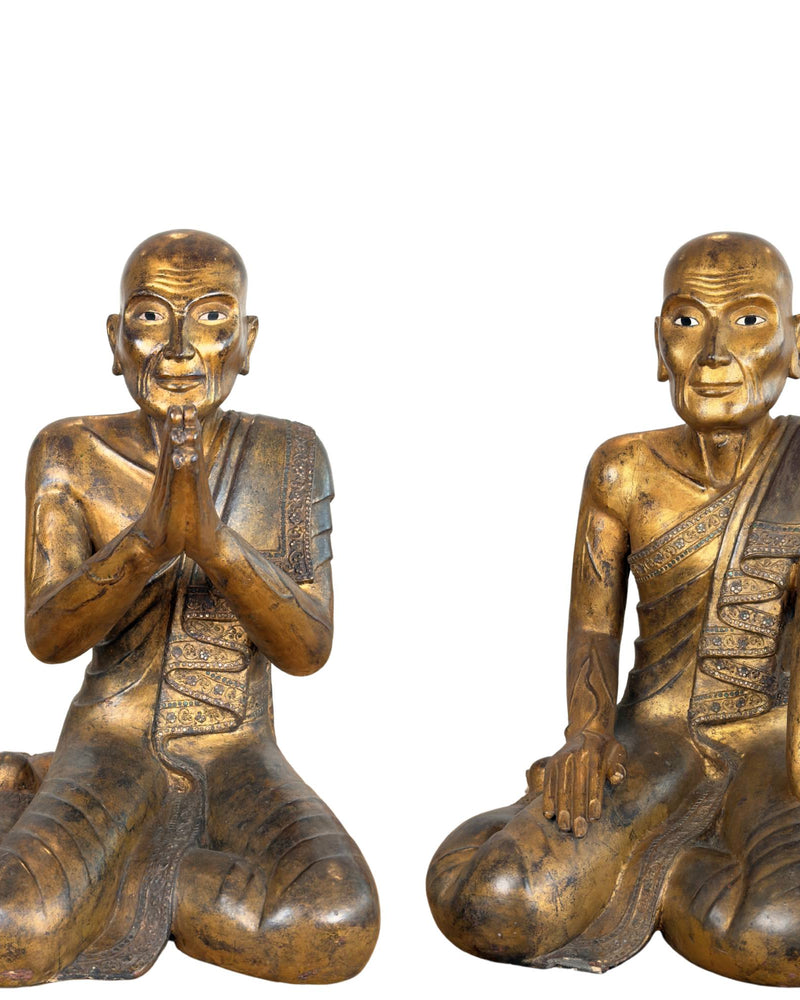 Antikes Burmesisches Ensemble aus Mandalay