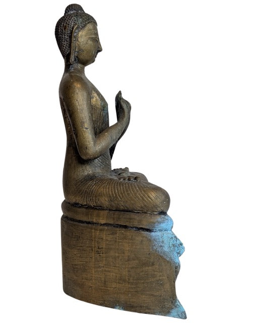 Antike buddhistische Bronzestatue von Shakyamuni