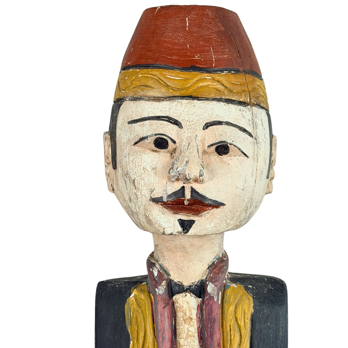 Antikes Loro-Blonyo-Paar aus Zentraljava, ca. 1930 – Ansicht 2