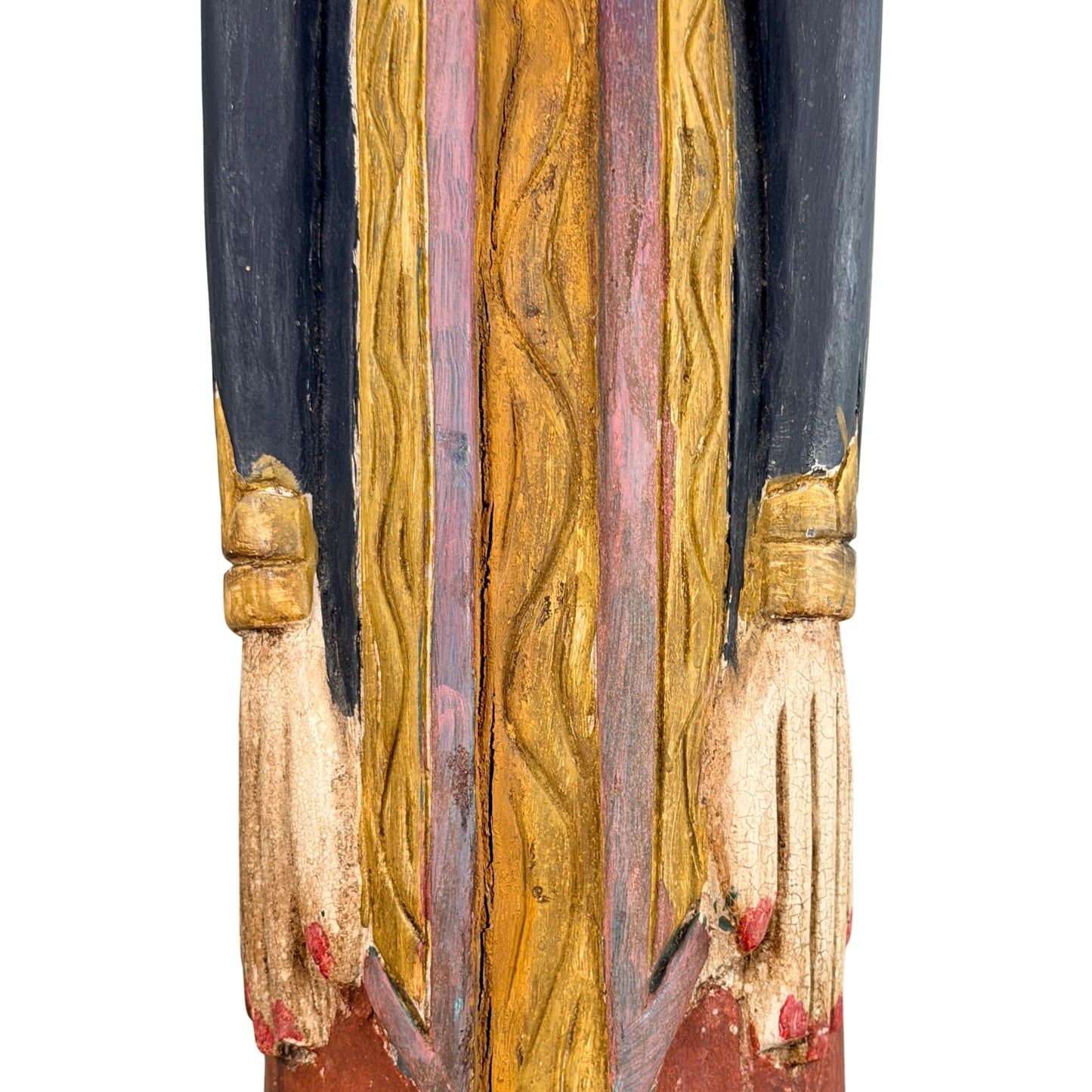 Antikes Loro-Blonyo-Paar aus Zentraljava, ca. 1930 – Ansicht 3