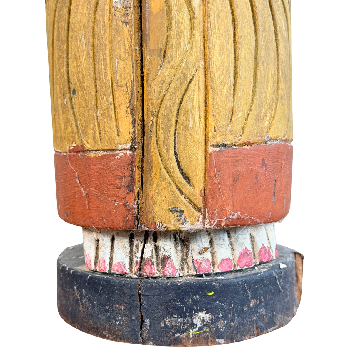 Antikes Loro-Blonyo-Paar aus Zentraljava, ca. 1930 – Ansicht 4