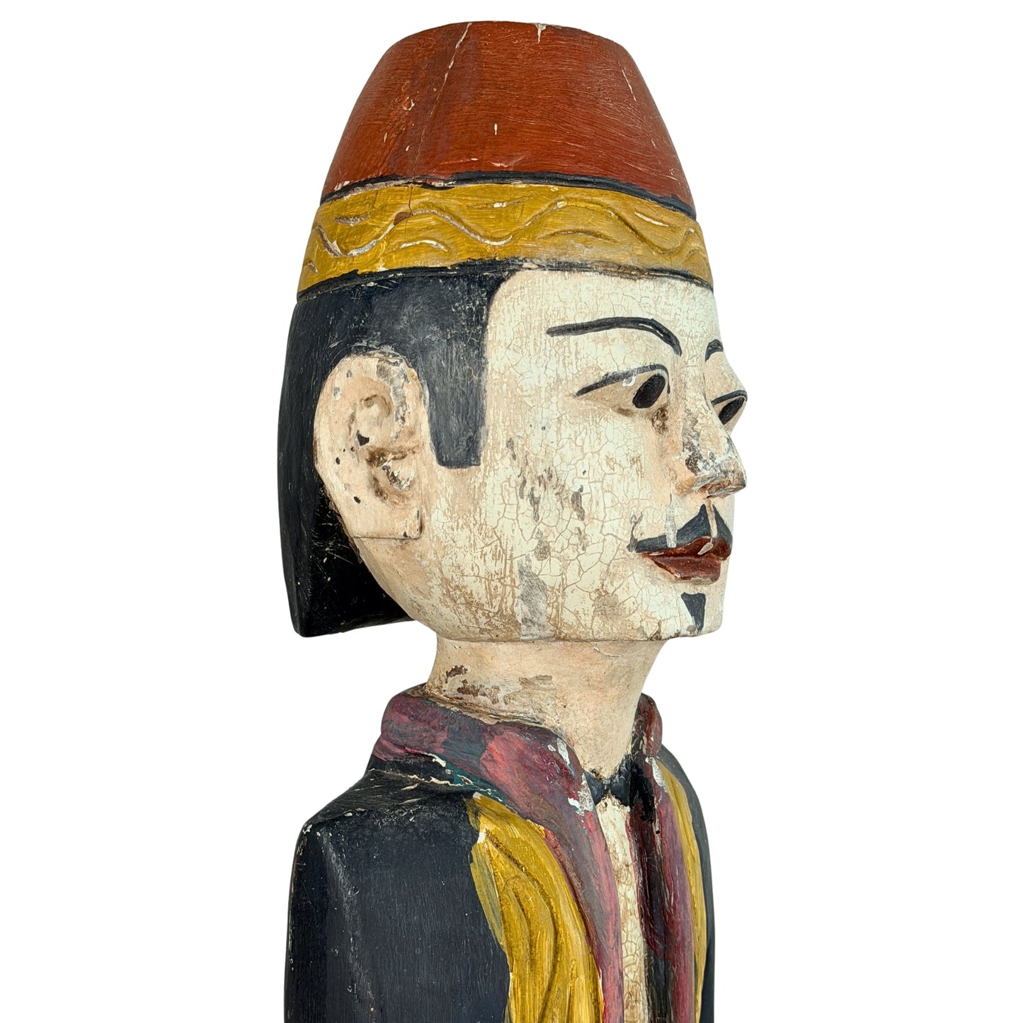 Antikes Loro-Blonyo-Paar aus Zentraljava, ca. 1930 – Ansicht 6