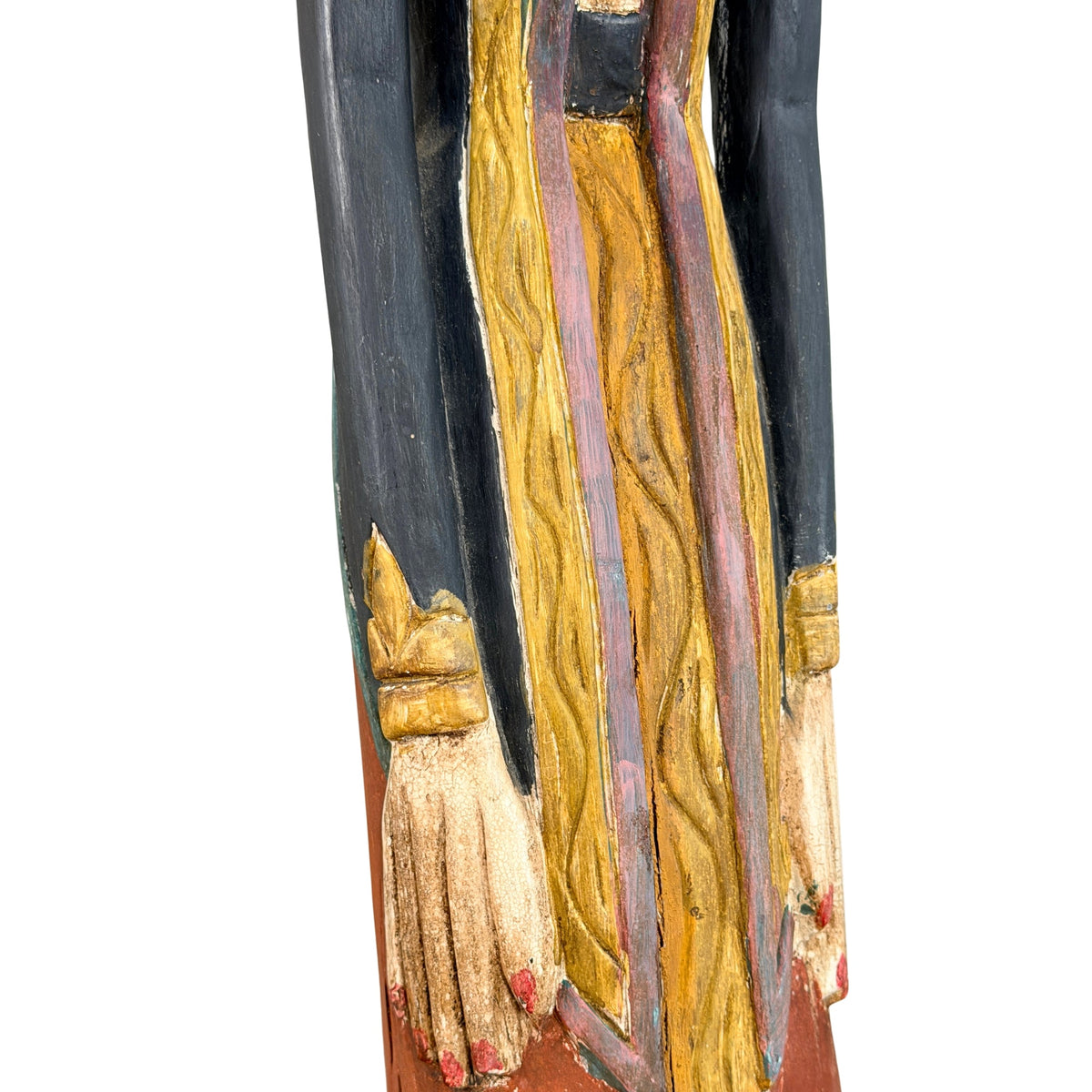 Antikes Loro-Blonyo-Paar aus Zentraljava, ca. 1930 – Ansicht 7