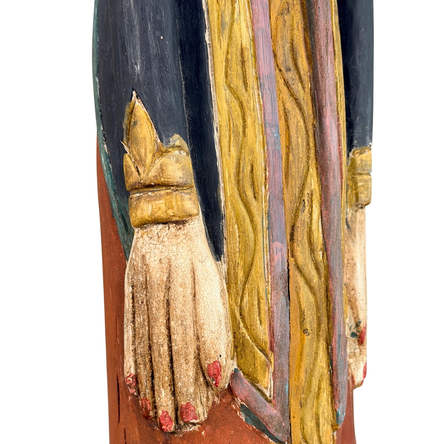 Antikes Loro-Blonyo-Paar aus Zentraljava, ca. 1930 – Ansicht 8