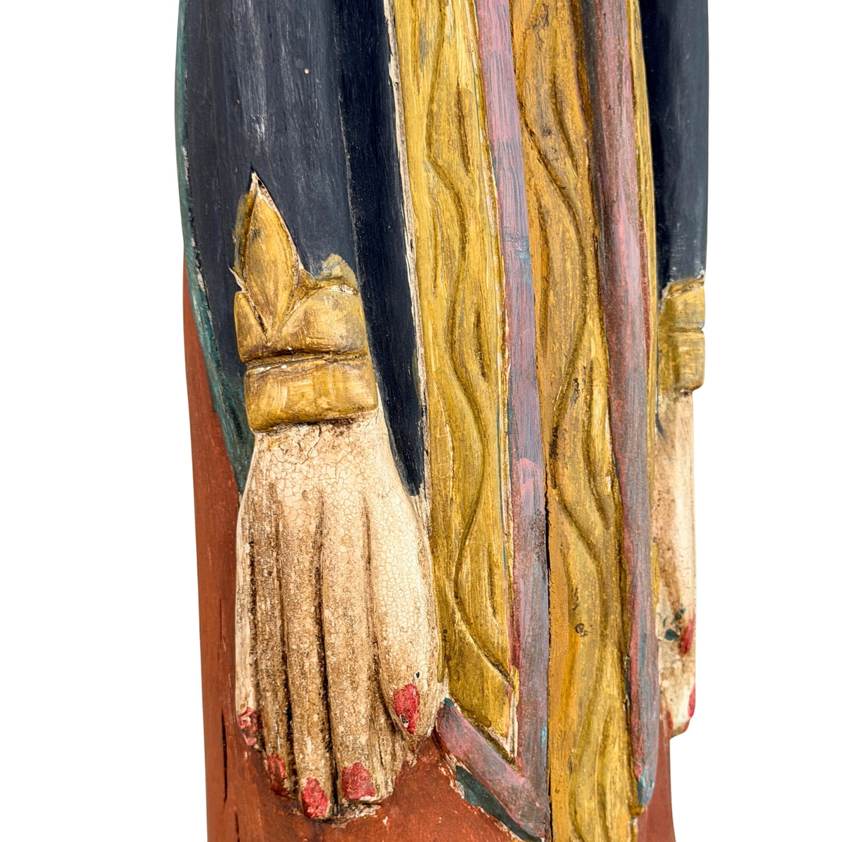 Antikes Loro-Blonyo-Paar aus Zentraljava, ca. 1930 – Ansicht 8