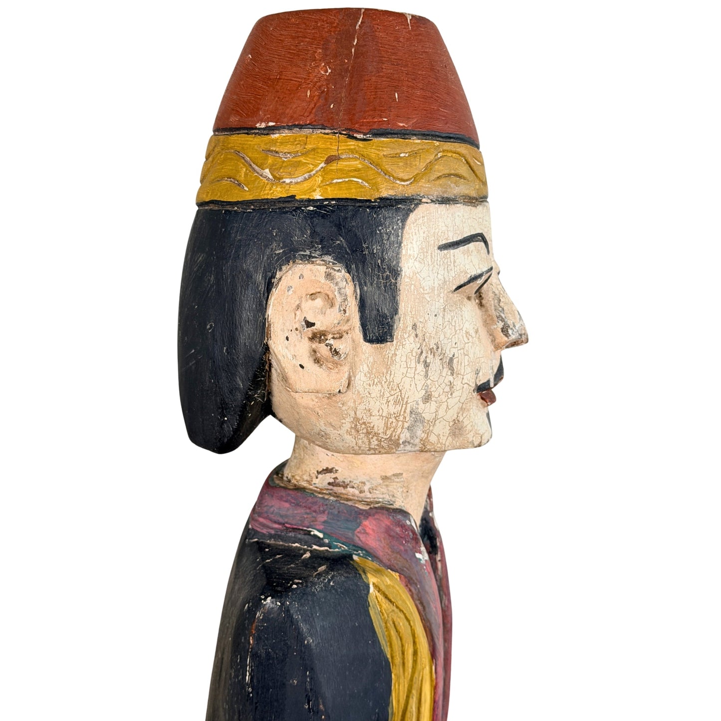 Antikes Loro-Blonyo-Paar aus Zentraljava, ca. 1930 – Ansicht 10