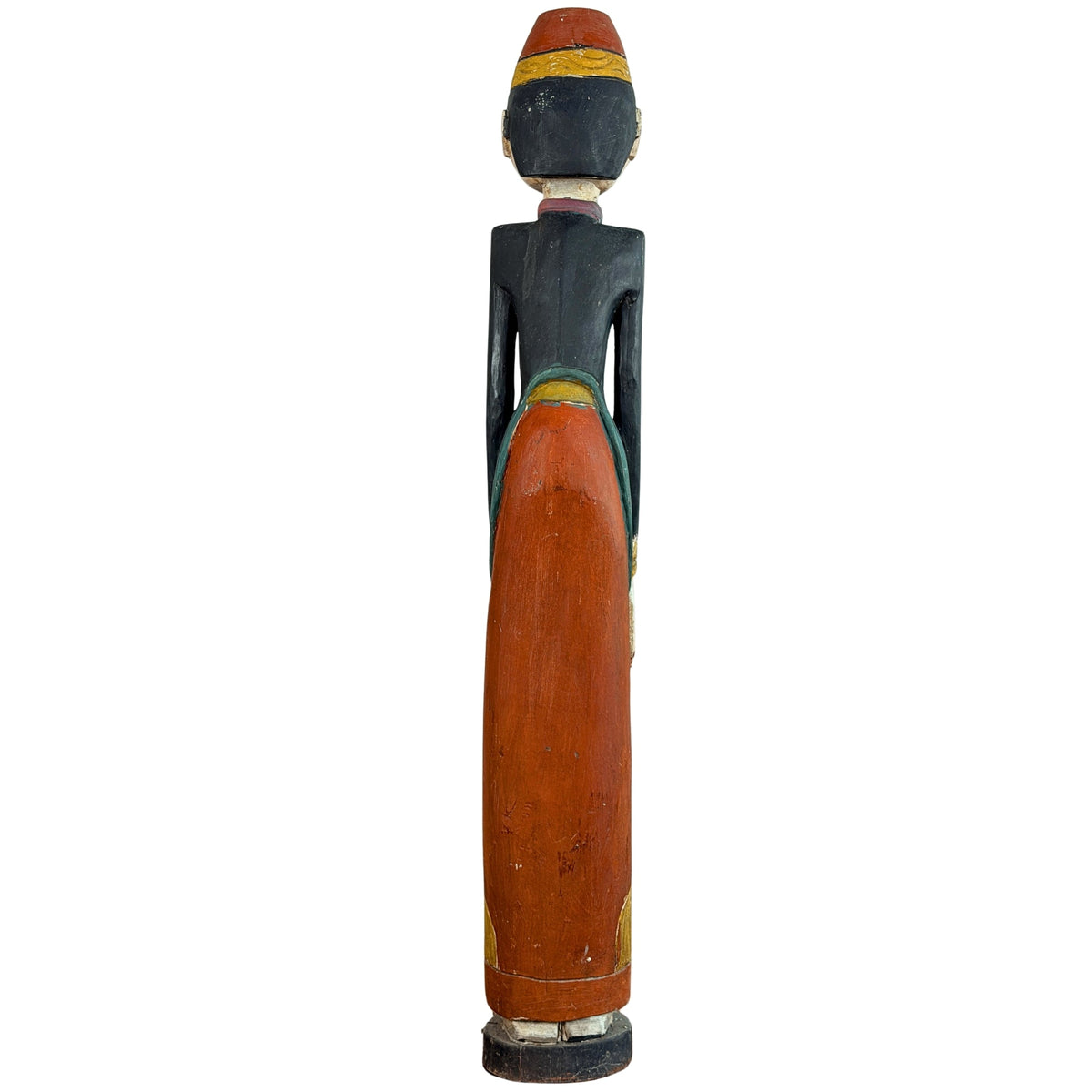 Antikes Loro-Blonyo-Paar aus Zentraljava, ca. 1930 – Ansicht 12