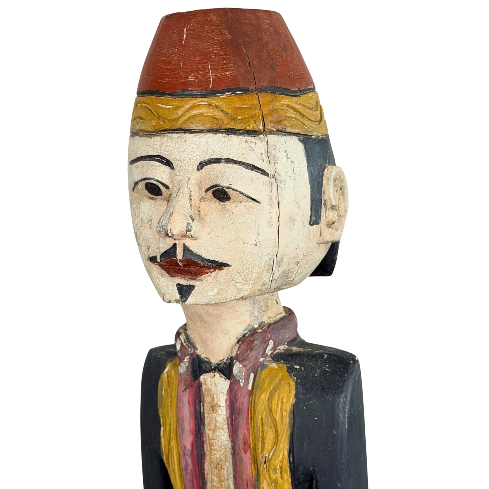 Antikes Loro-Blonyo-Paar aus Zentraljava, ca. 1930 – Ansicht 18