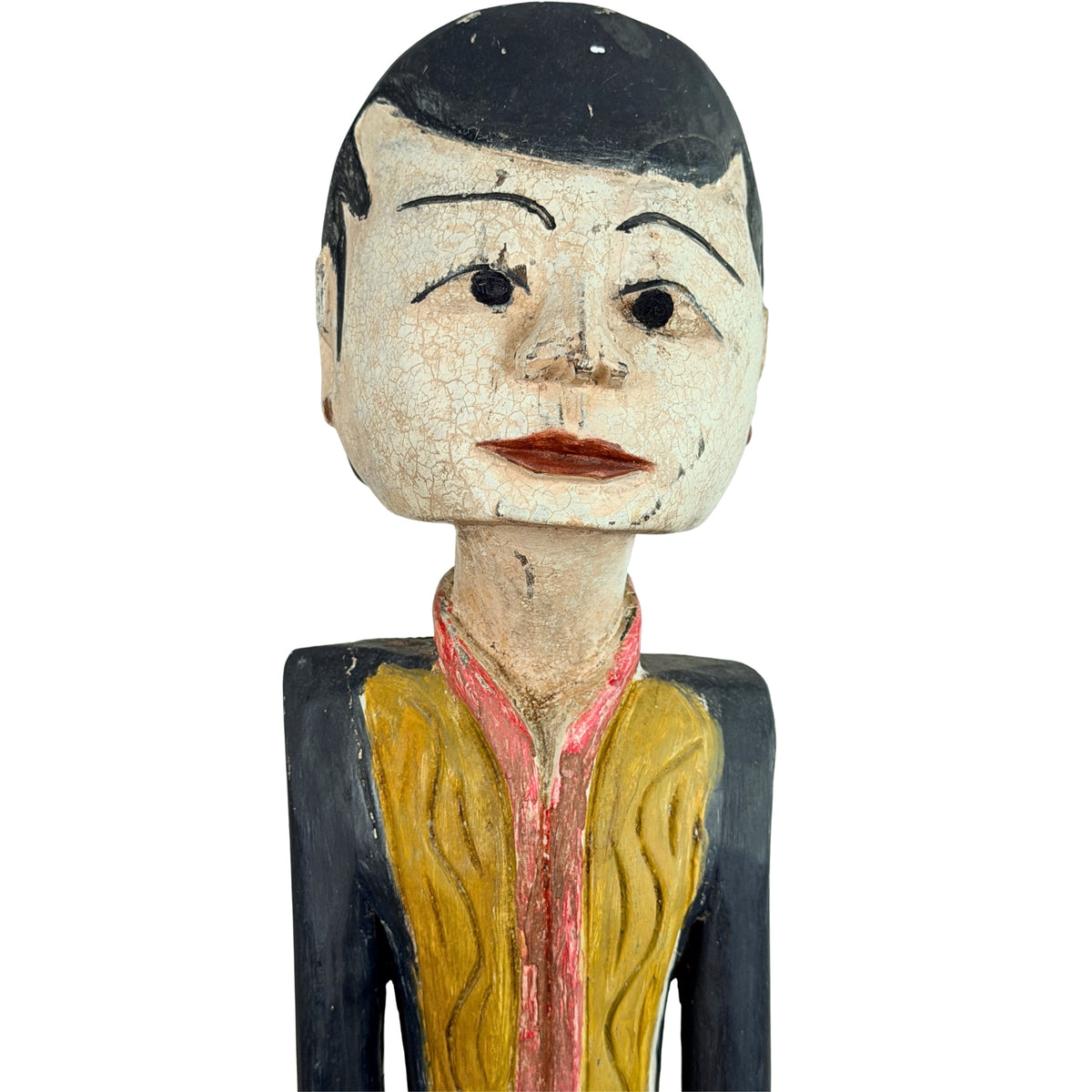 Antikes Loro-Blonyo-Paar aus Zentraljava, ca. 1930 – Ansicht 20
