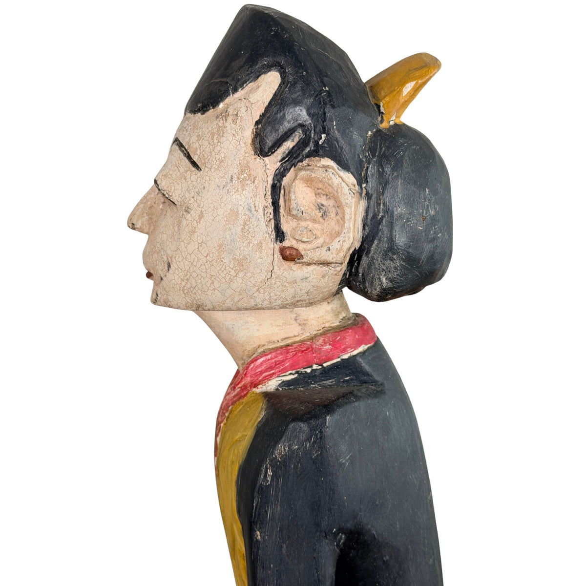 Antikes Loro-Blonyo-Paar aus Zentraljava, ca. 1930 – Ansicht 31
